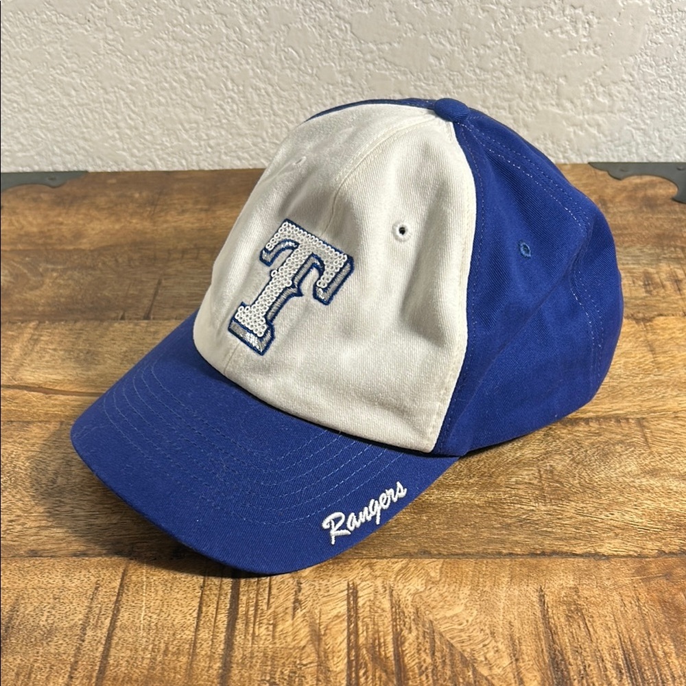Texas Rangers Baseball Genuine Merchandise Blue and White Cap